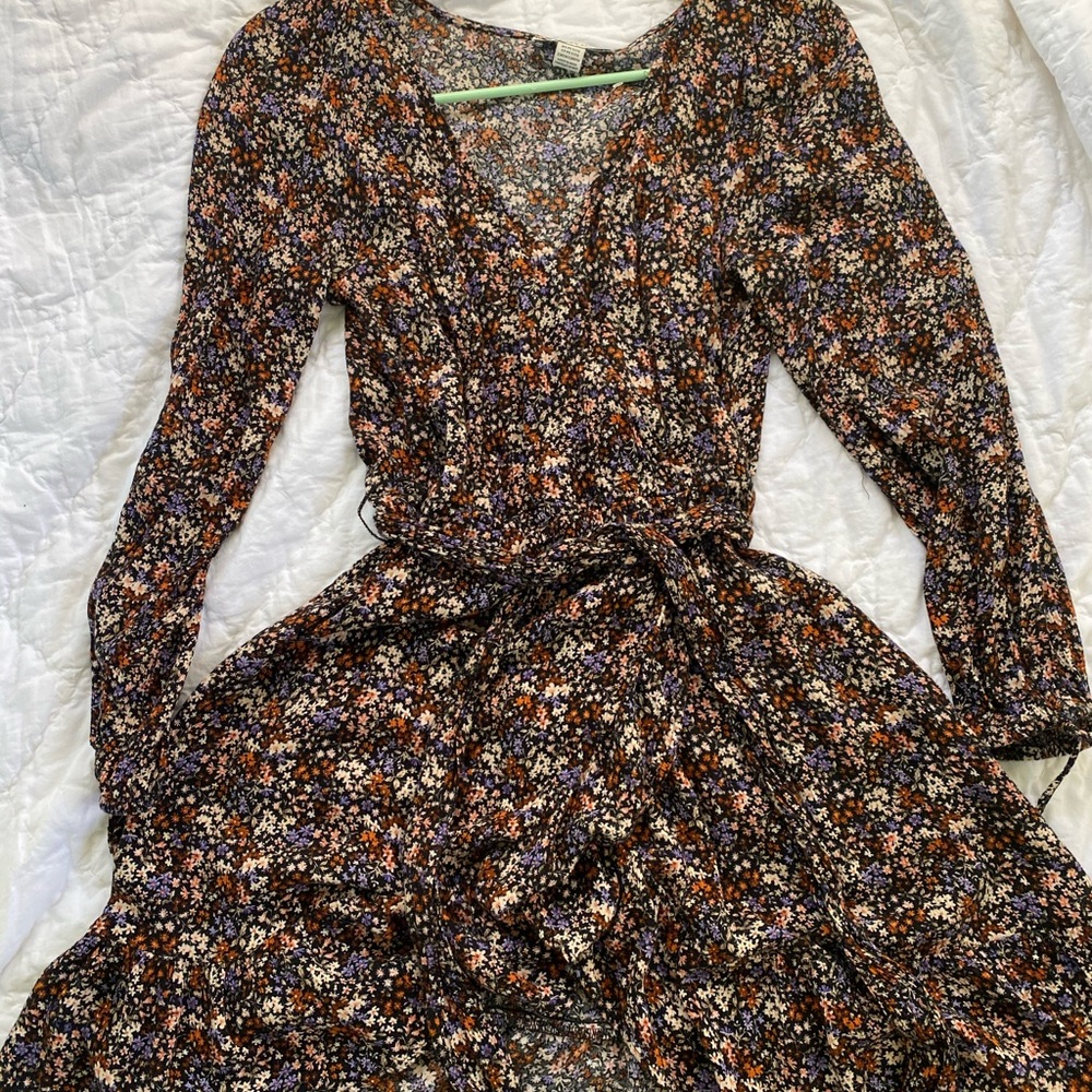 American eagle wrap dress